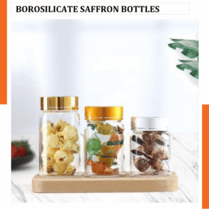 BOROSILICATE SAFFRON BOTTLES
