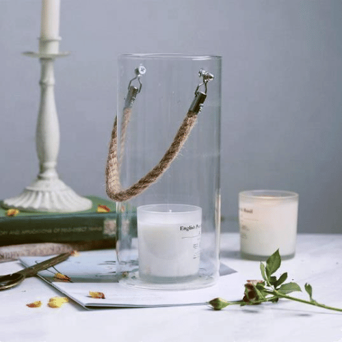 GLASS HANGING & CANDLE HOLDERS 8
