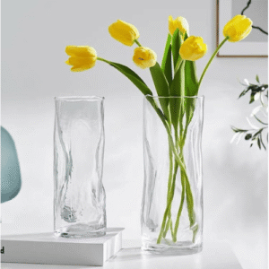GOLDEN FLOWER VASES 2